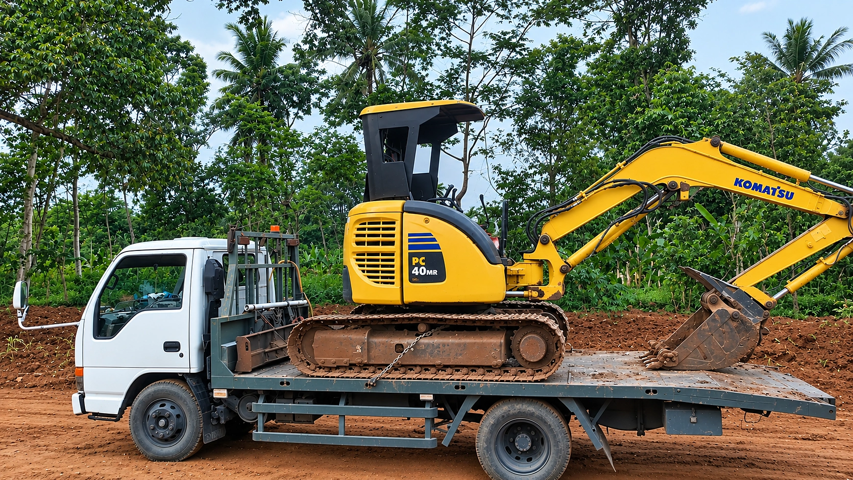 Jasa Transportasi Alat Berat di Kudus