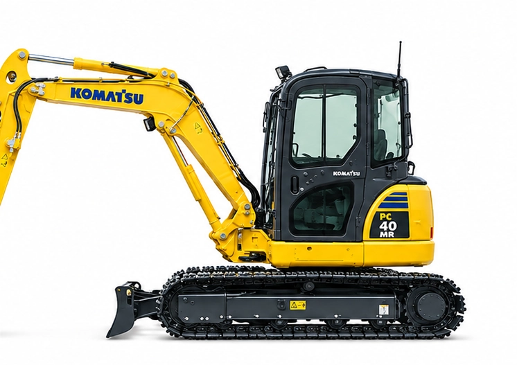 Komatsu PC40 foto 2