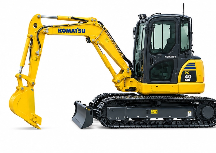 Komatsu PC40 foto 3